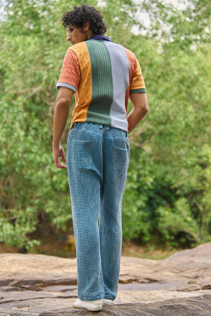 WASHED TEXTURED PANT - dash and dot dash and dot