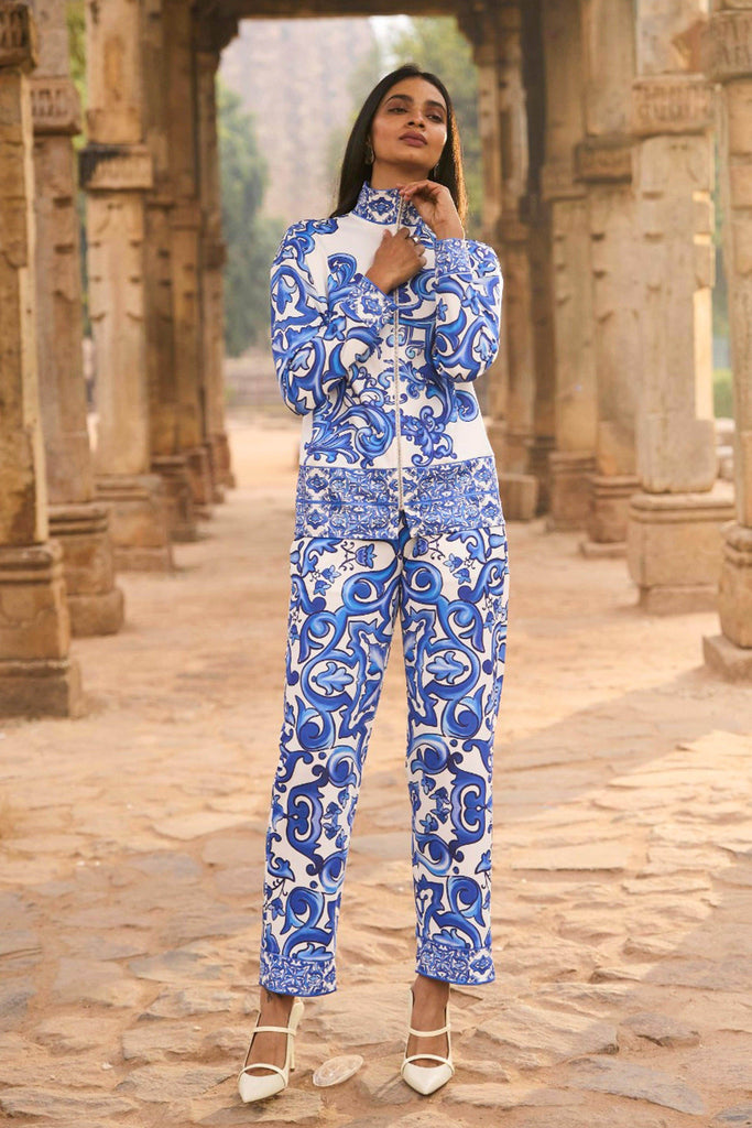 CERAMIC PRINT ZIP SET - dash and dot dash and dot