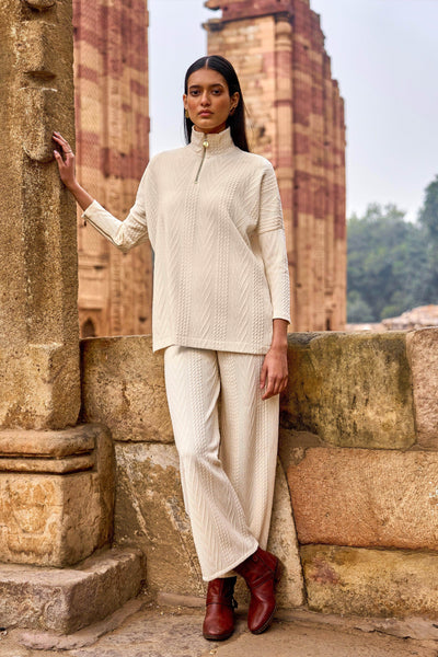 IVORY KNIT SET - dash and dot