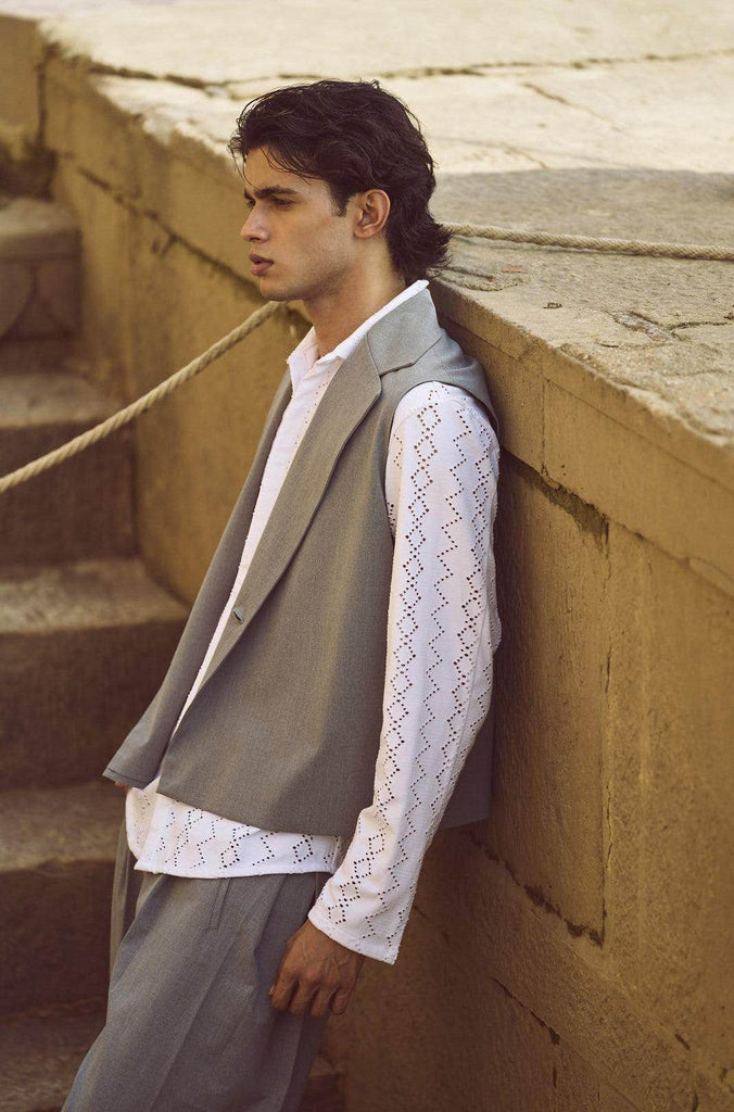 WAISTCOAT PANT SET - dash and dot dash and dot