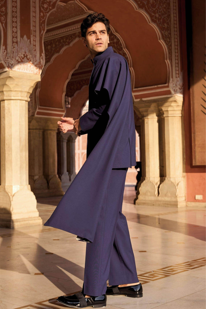 DRAPED PANEL SUIT - dash and dot dash and dot