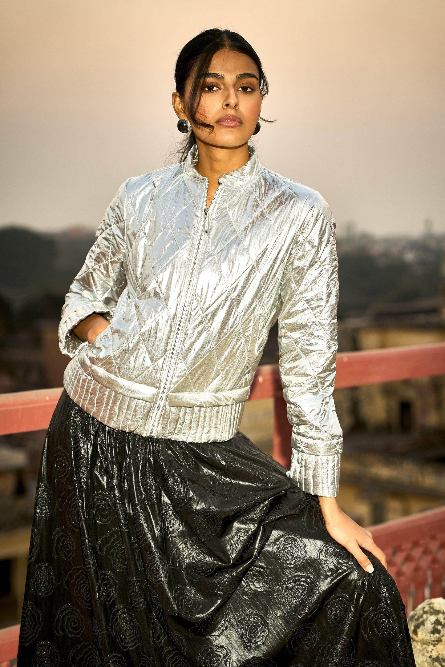 QUILTED JACKET - dash and dot