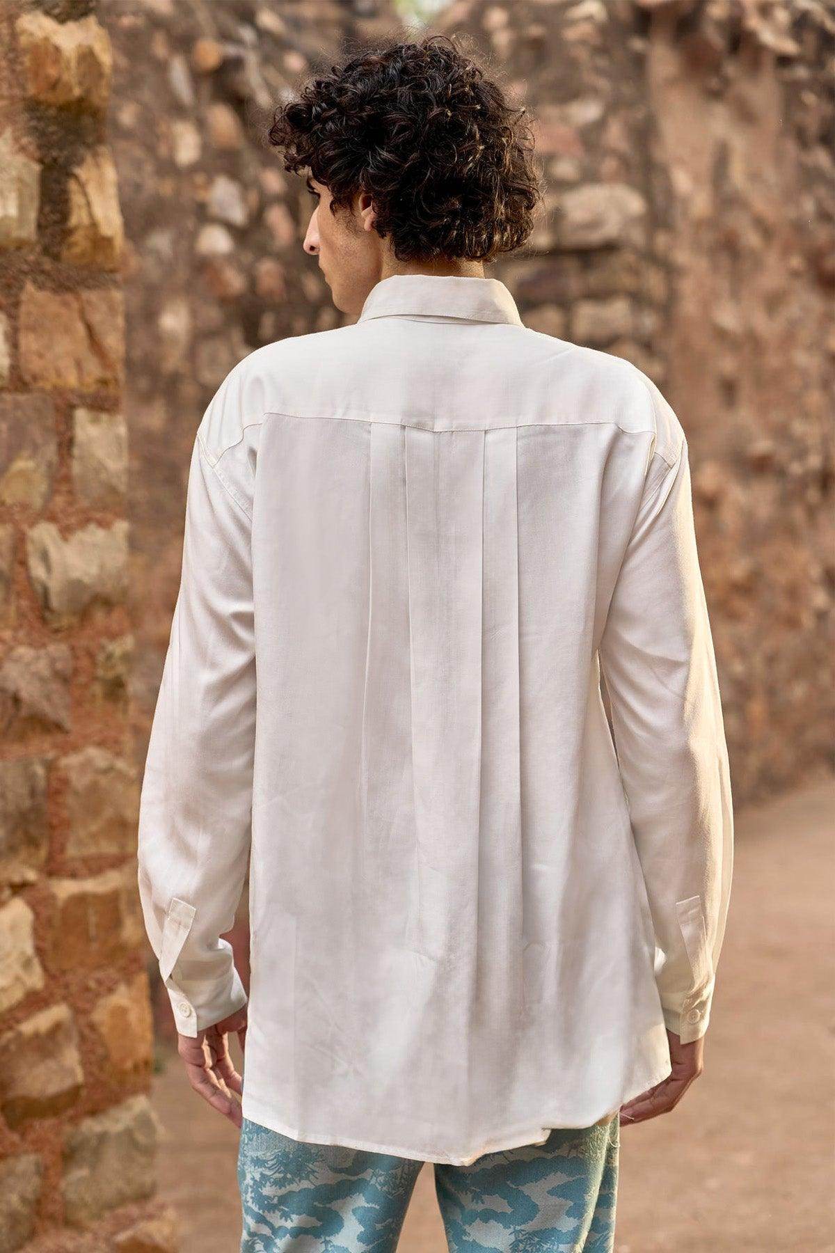 PINTUCK FRONT SHIRT - dash and dot