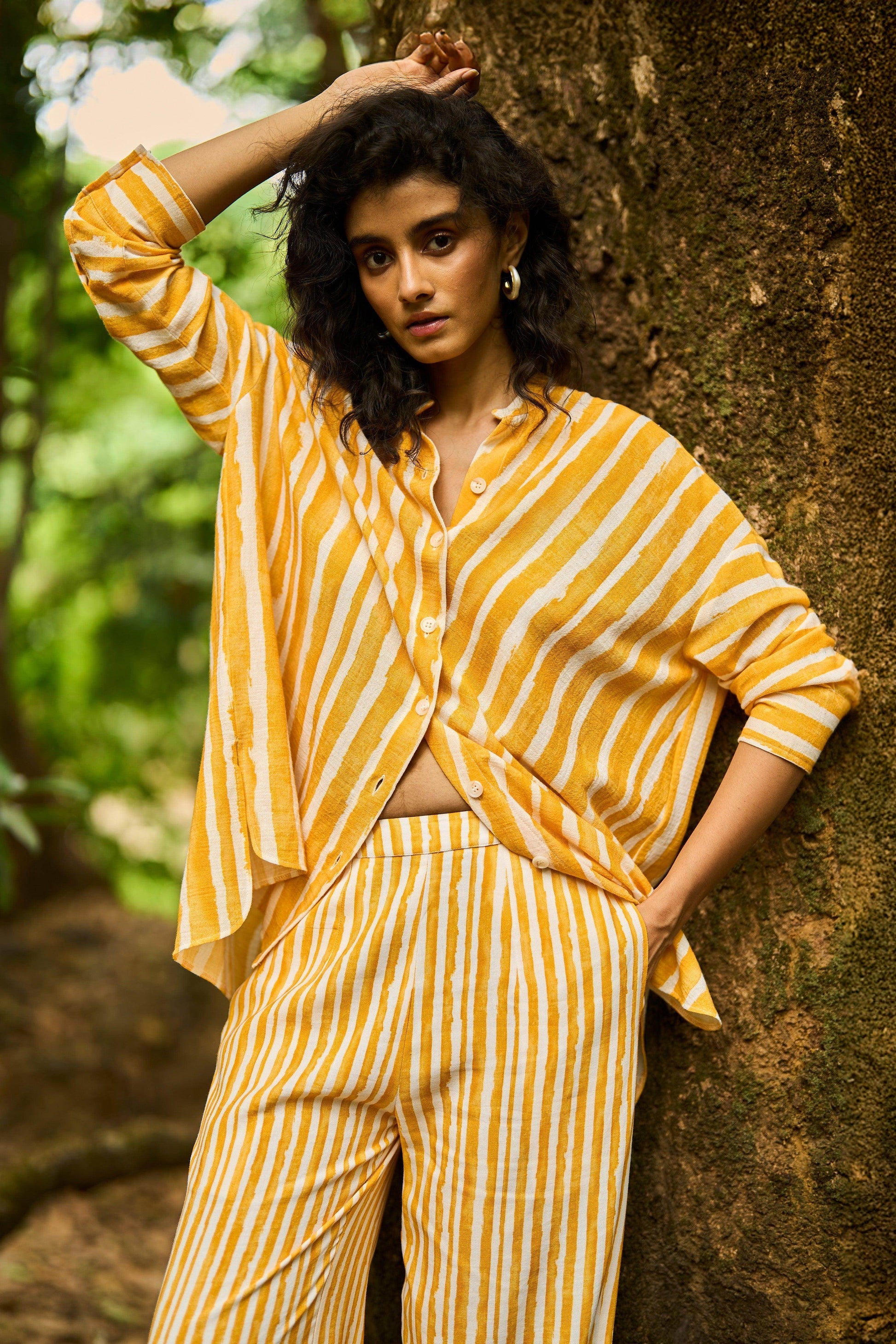 BRUSHSTROKE SHIRT - dash and dot