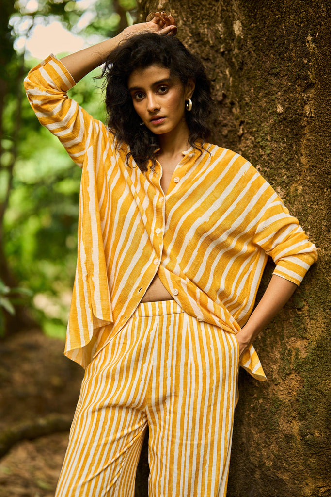 BRUSHSTROKE SHIRT - dash and dot dash and dot