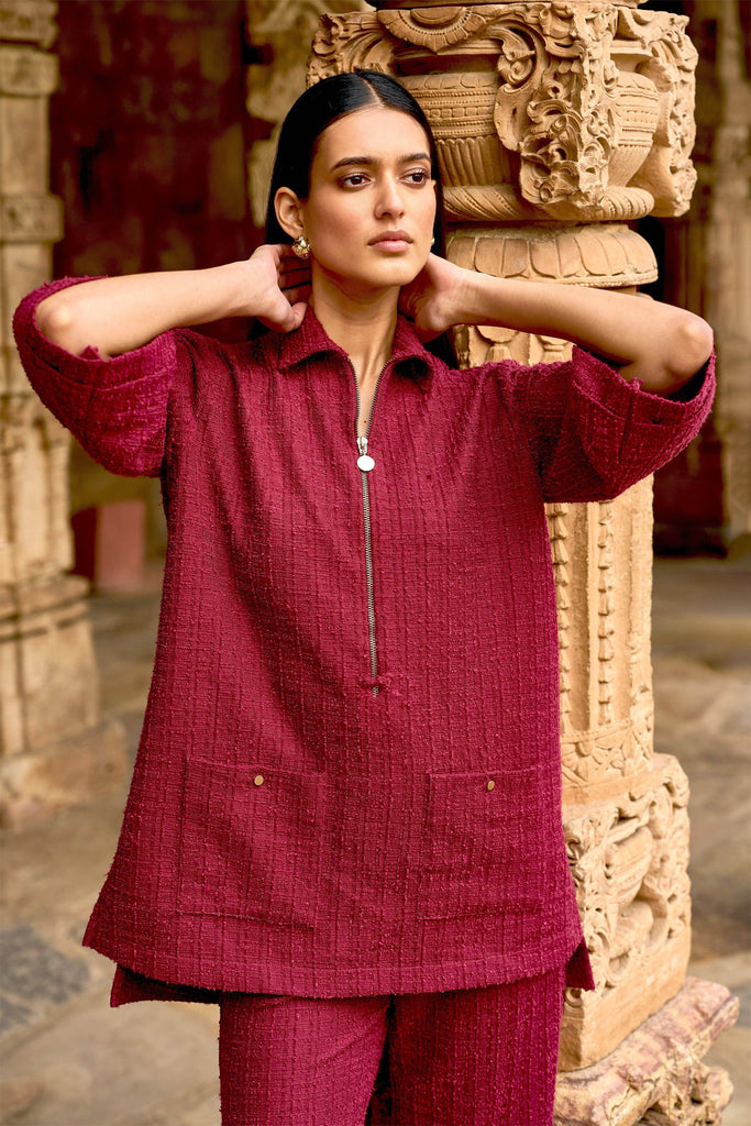 TEXTURED KNIT TOP - dash and dot dash and dot