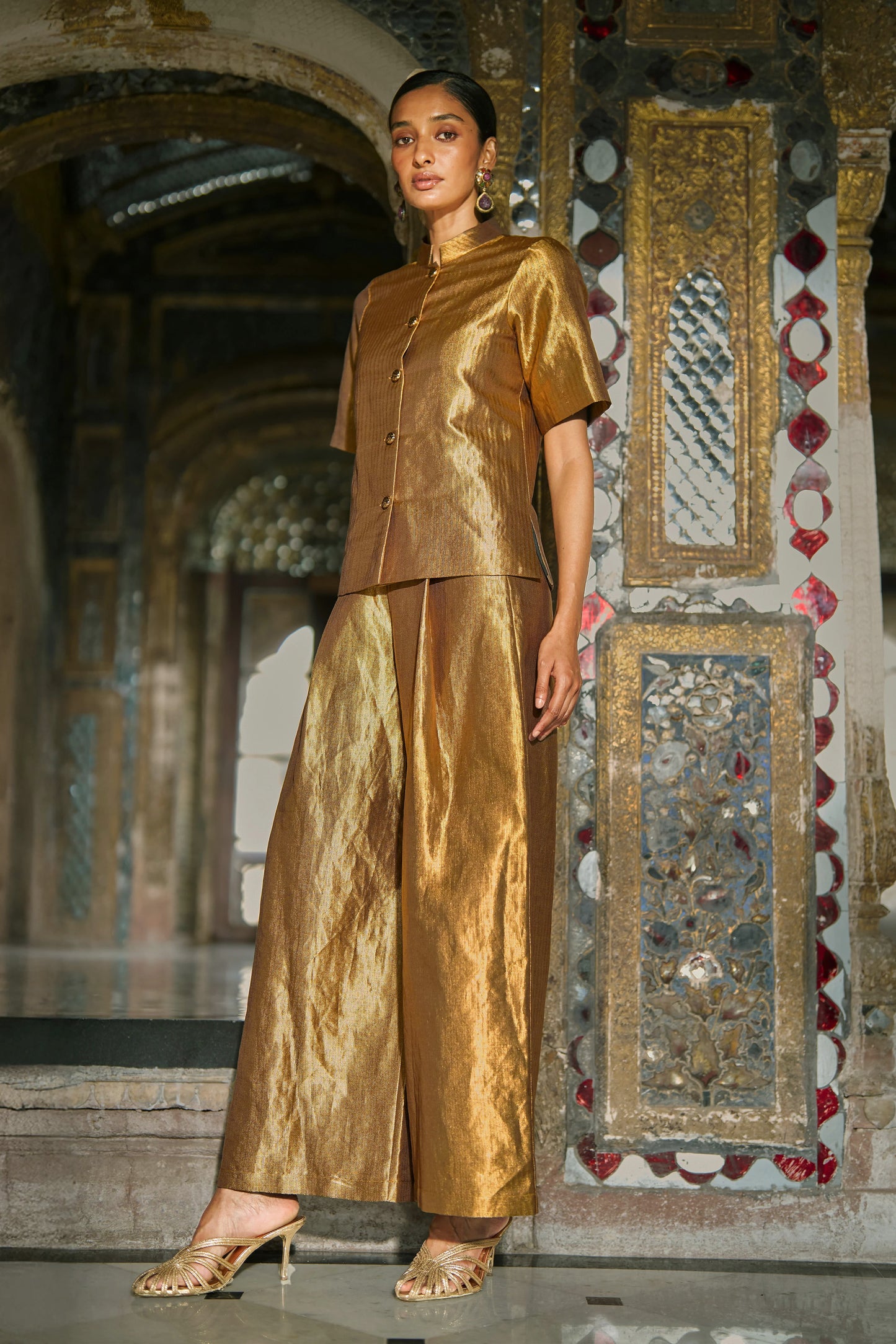 BENARES BROCADE PANT SET