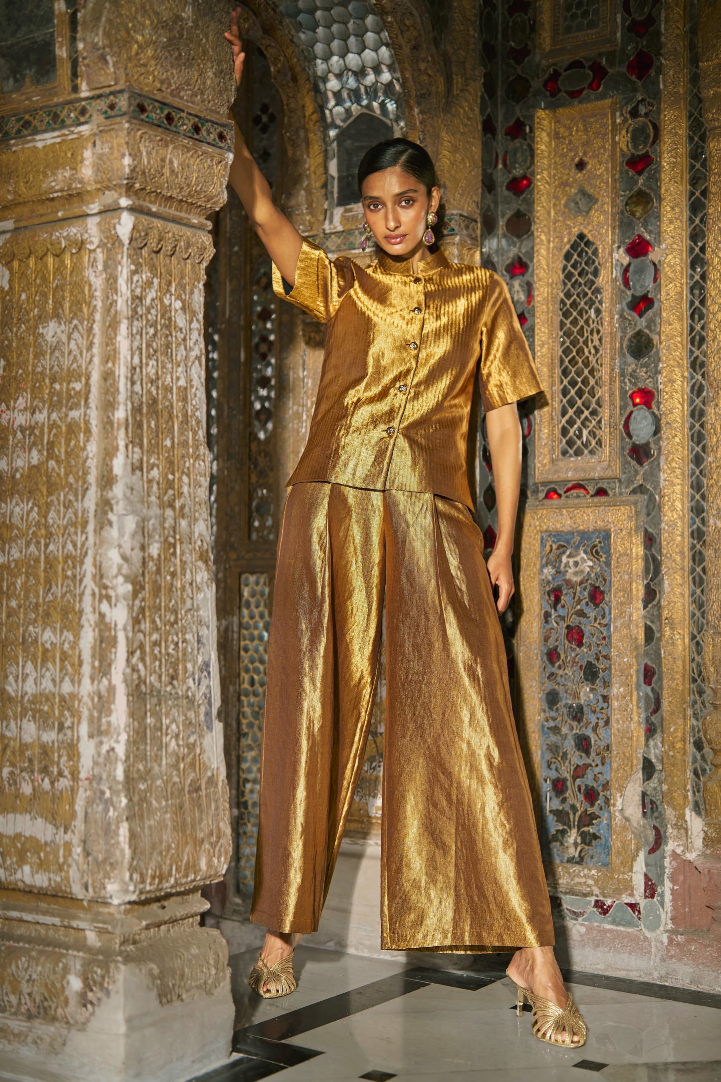 BENARES BROCADE PANT SET