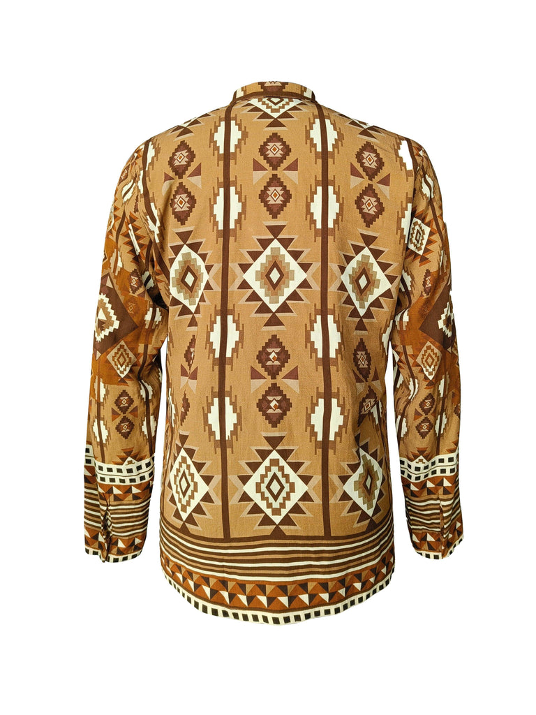 AZTEC PRINT SHIRT - dash and dot dash and dot