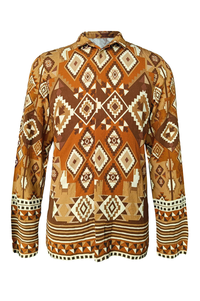 AZTEC PRINT SHIRT - dash and dot dash and dot