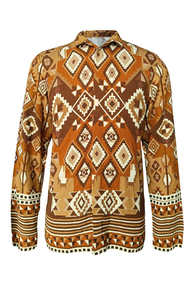 AZTEC PRINT SHIRT - dash and dot