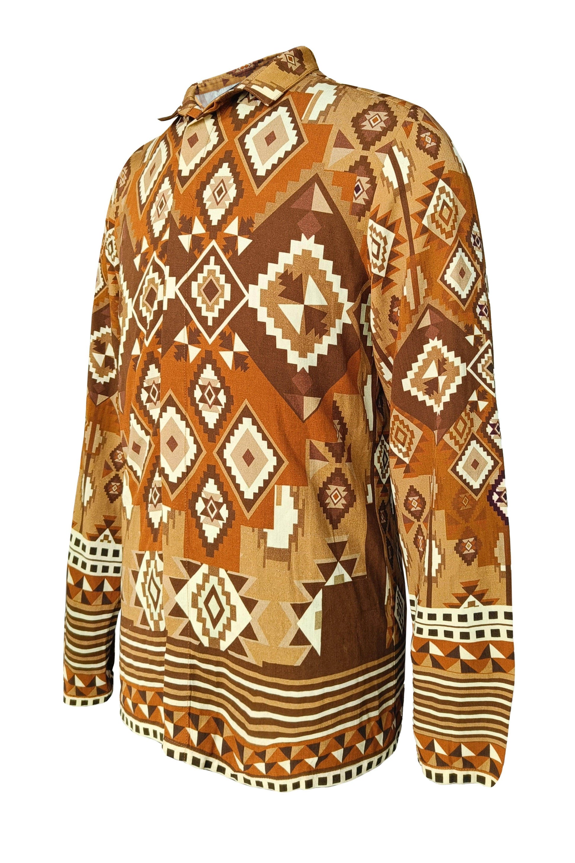 AZTEC PRINT SHIRT - dash and dot