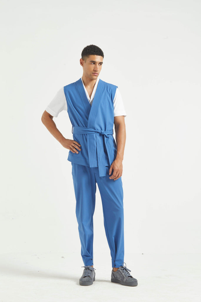 SLEEVELESS WRAP SUIT - dash and dot dash and dot