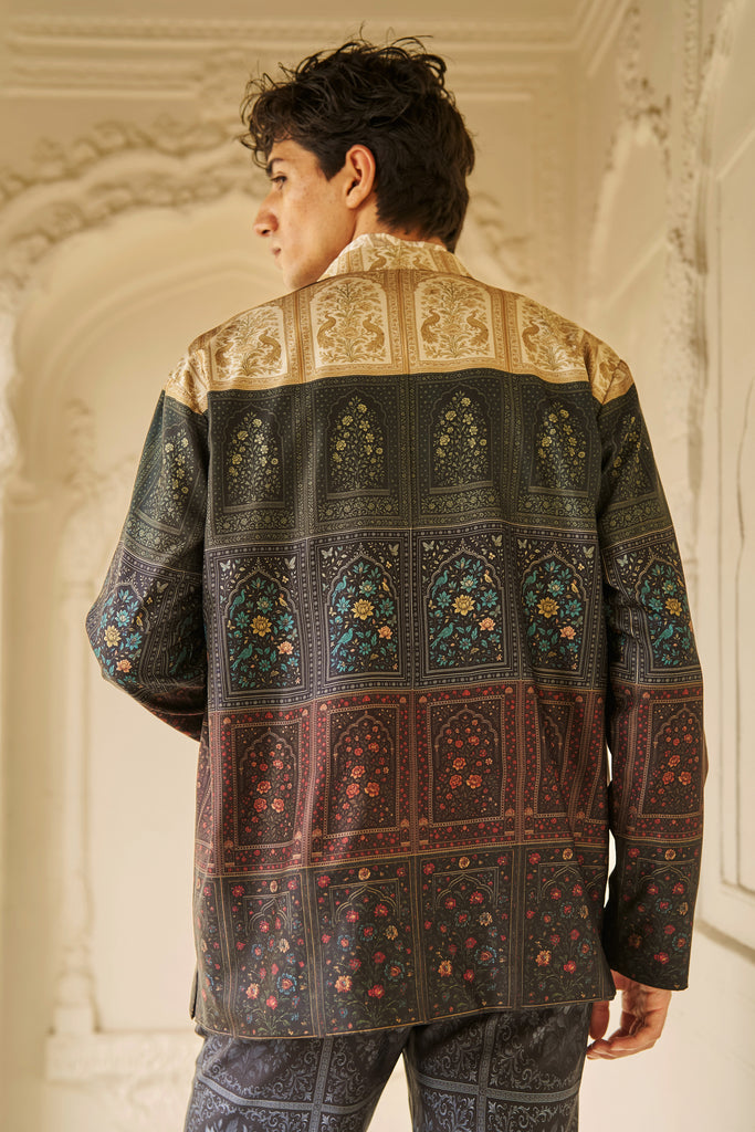 MUGHAL PRINT SHACKET dash and dot