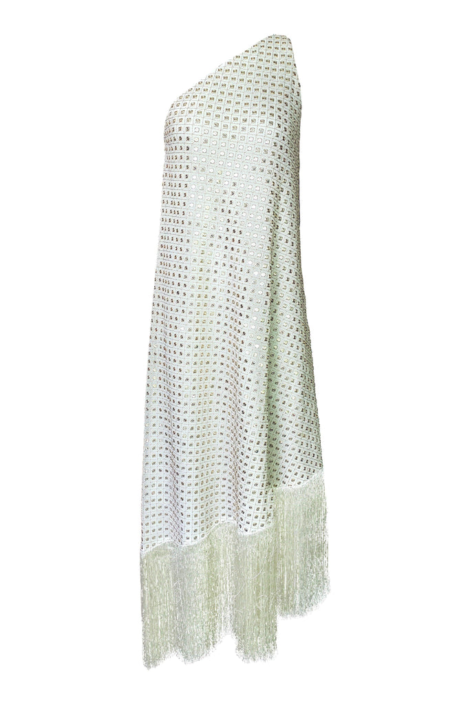 MIRROR SEQUIN FRINGE DRESS - dash and dot dash and dot