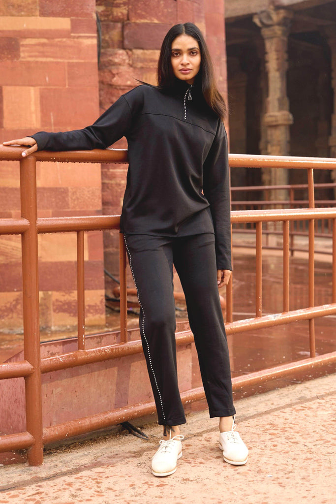 CRYSTAL ZIP JOGGER SET - dash and dot dash and dot