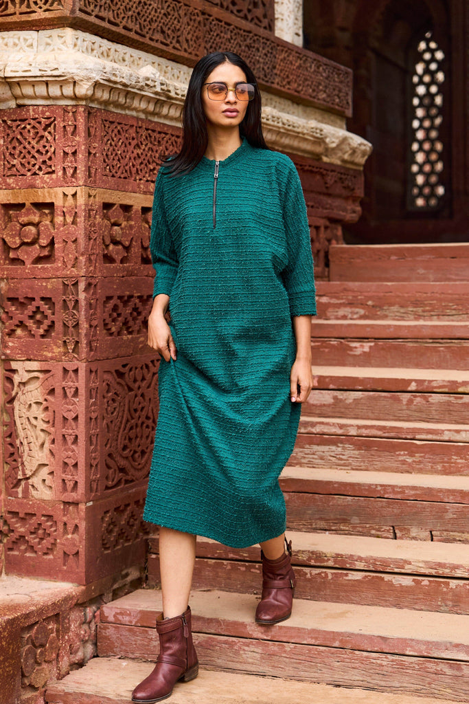 TEXTURED KNIT MIDI - dash and dot dash and dot