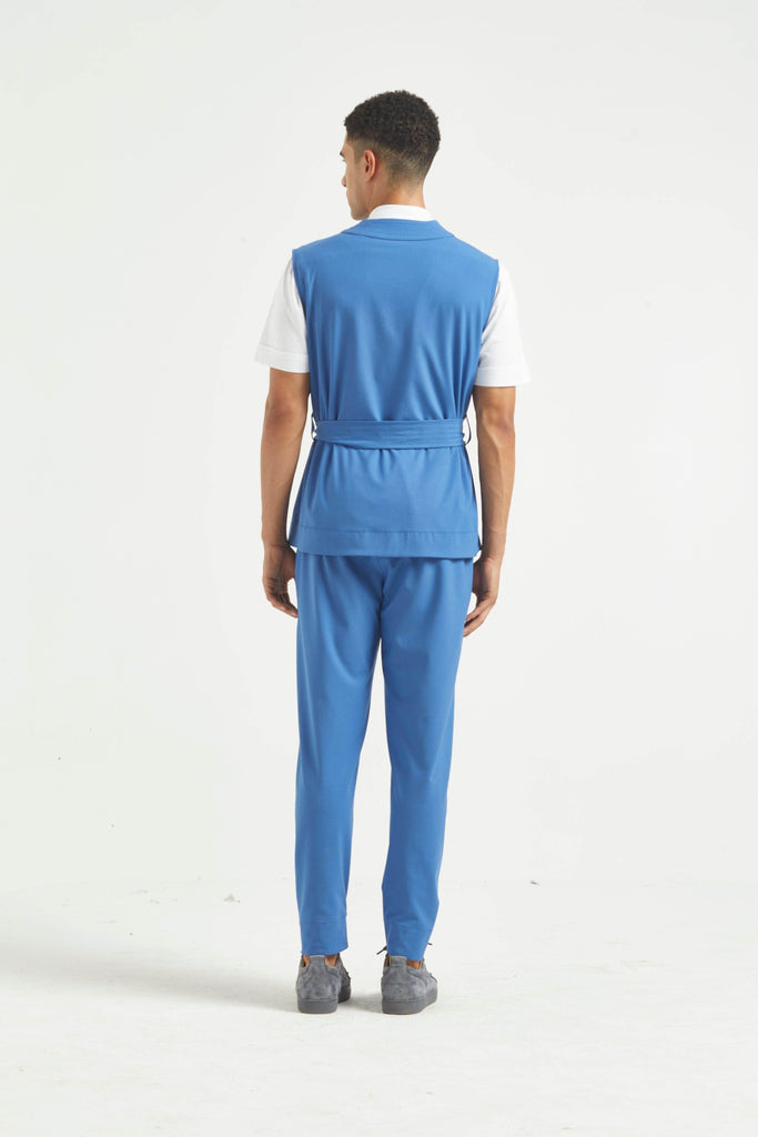 SLEEVELESS WRAP SUIT - dash and dot dash and dot