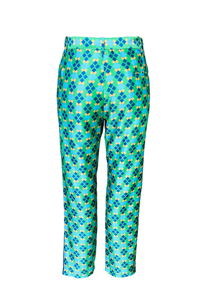 TILE PRINT PANT - dash and dot dash and dot