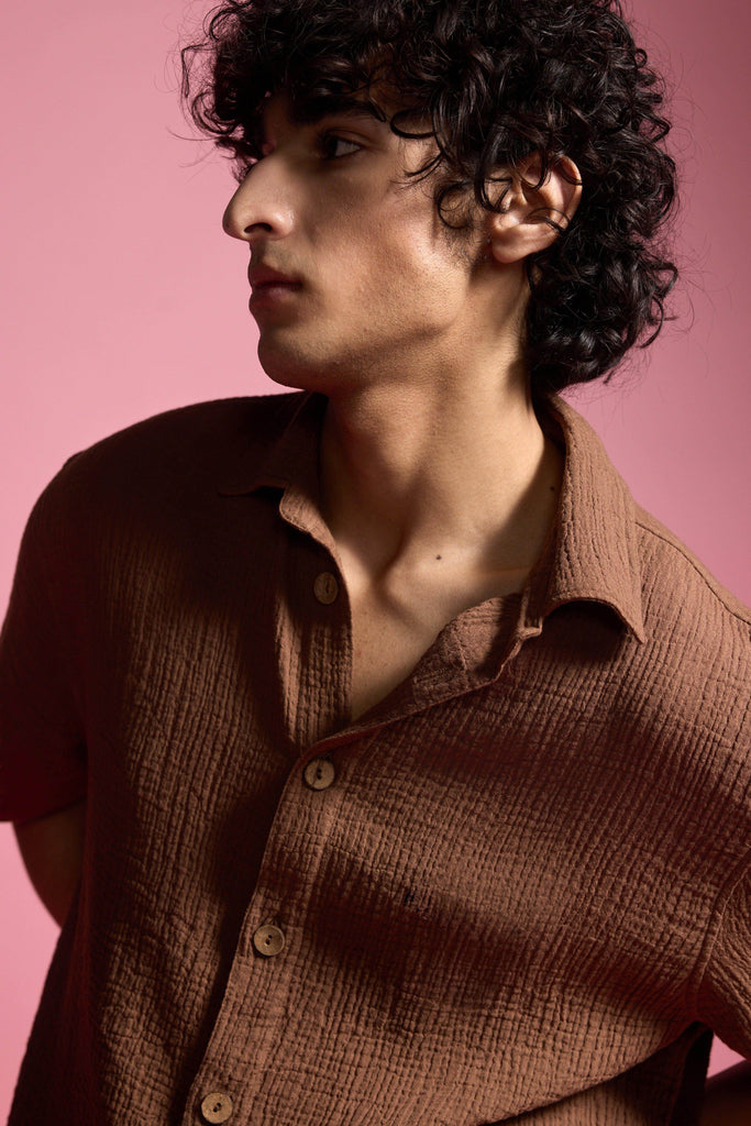 CRINKLE COTTON PANT SET - dash and dot dash and dot