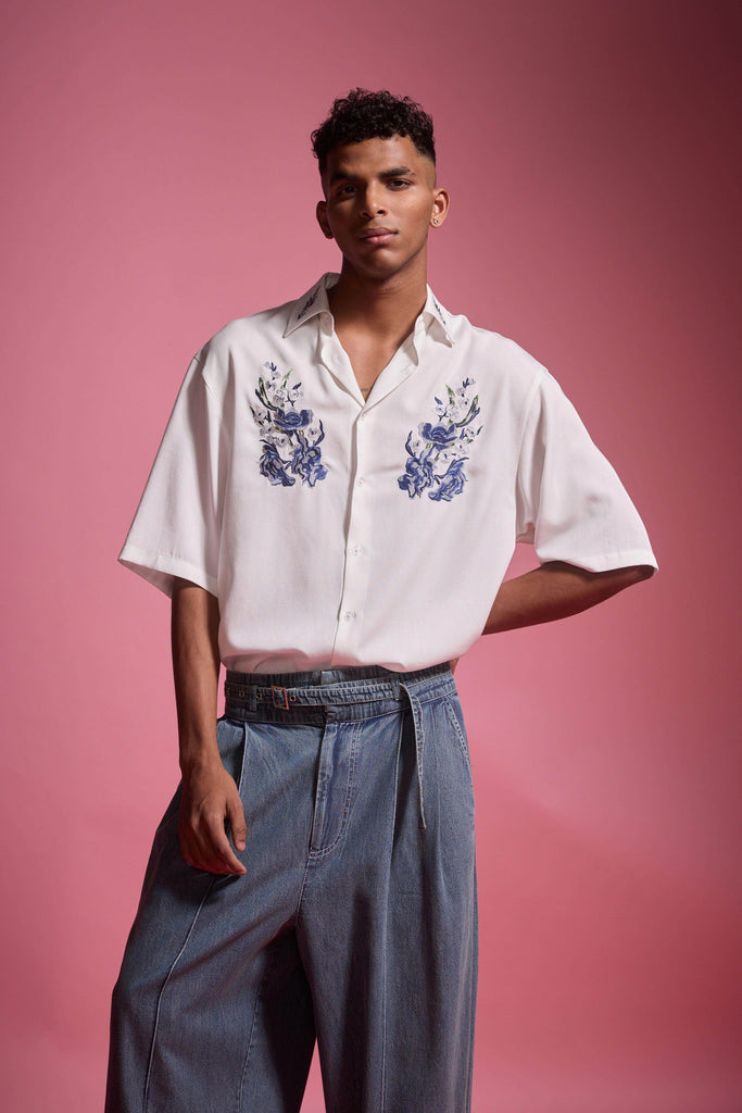 WASHED BELTED JEAN - dash and dot dash and dot