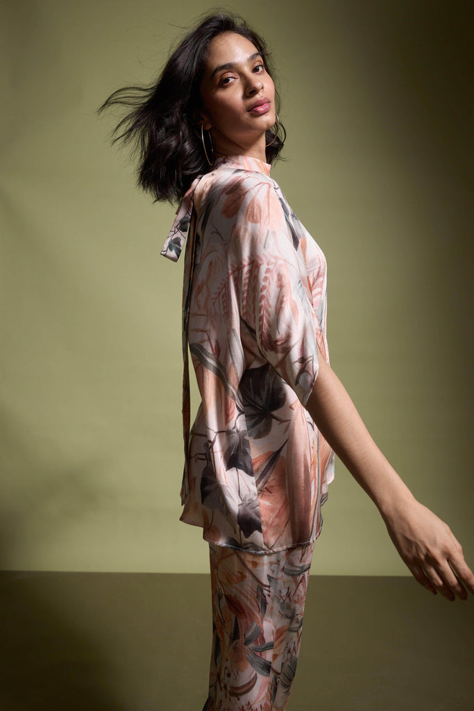 EARTHEN LEAF PRINT SET - dash and dot dash and dot