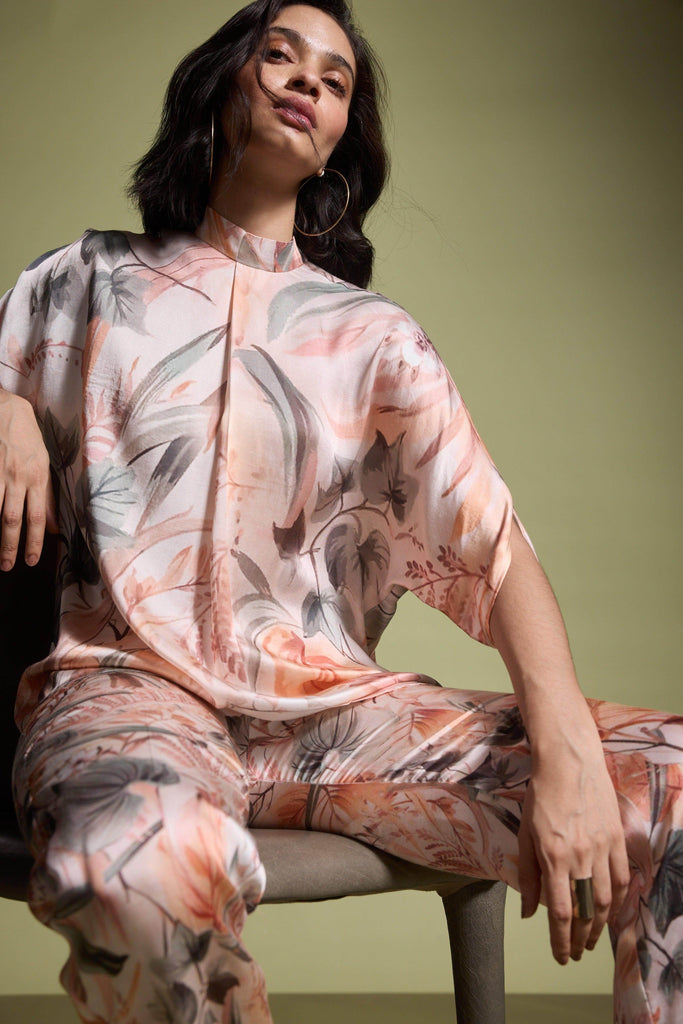 EARTHEN LEAF PRINT SET - dash and dot dash and dot