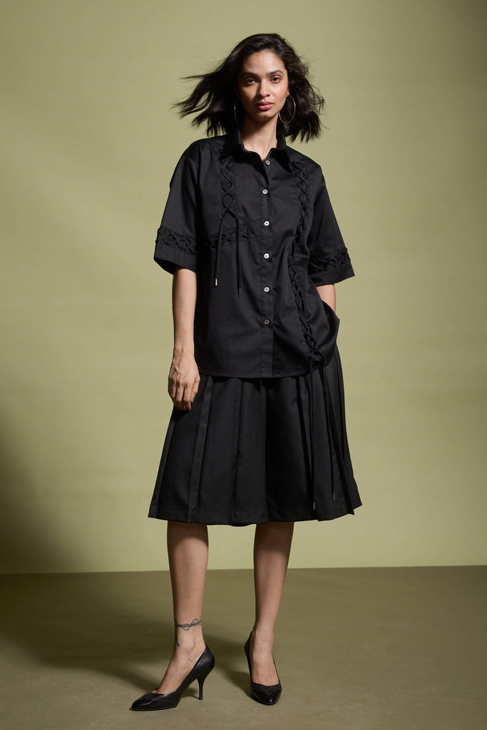 SHOELACE SHIRT - dash and dot dash and dot