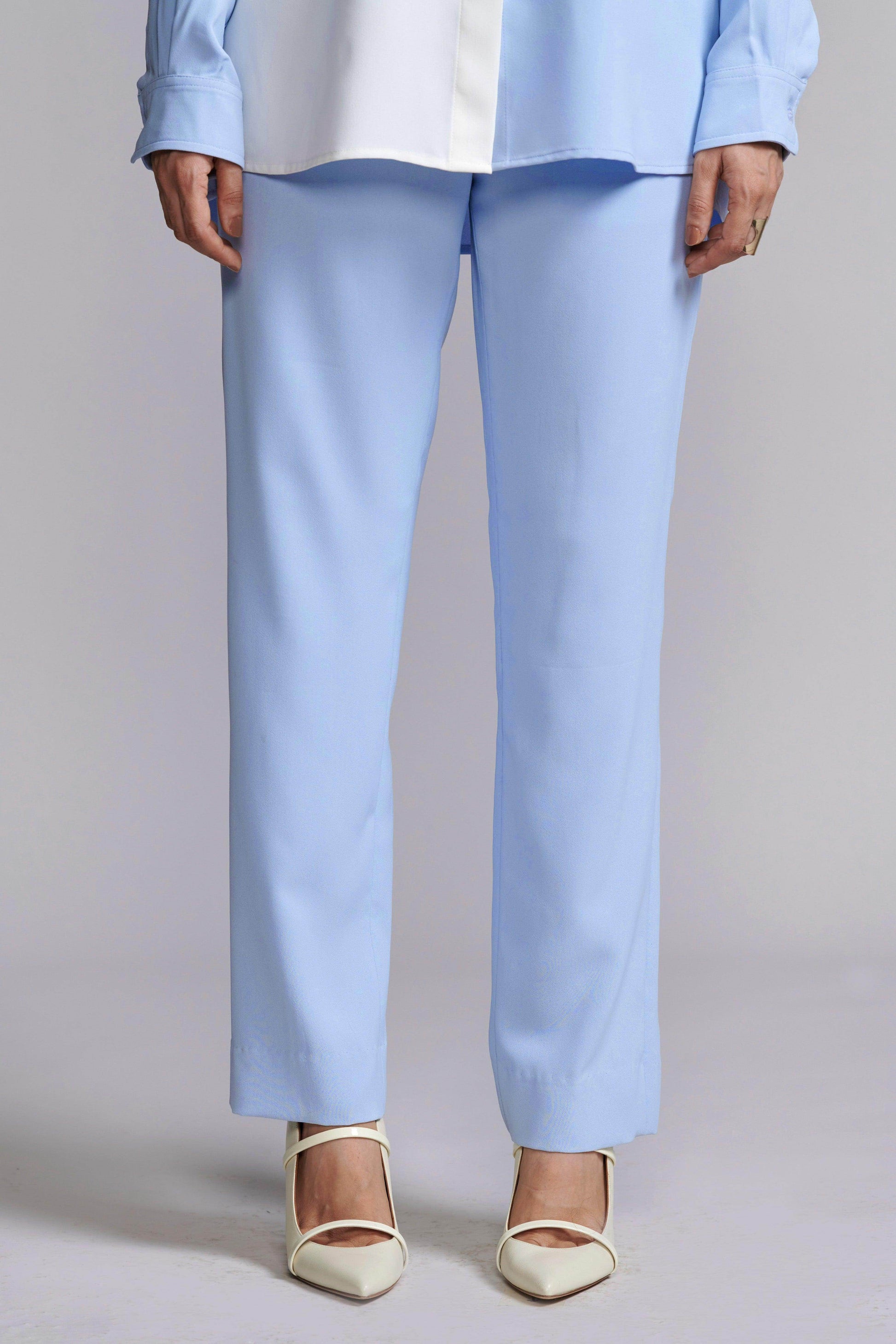 PASTEL BLUE PANT - dash and dot