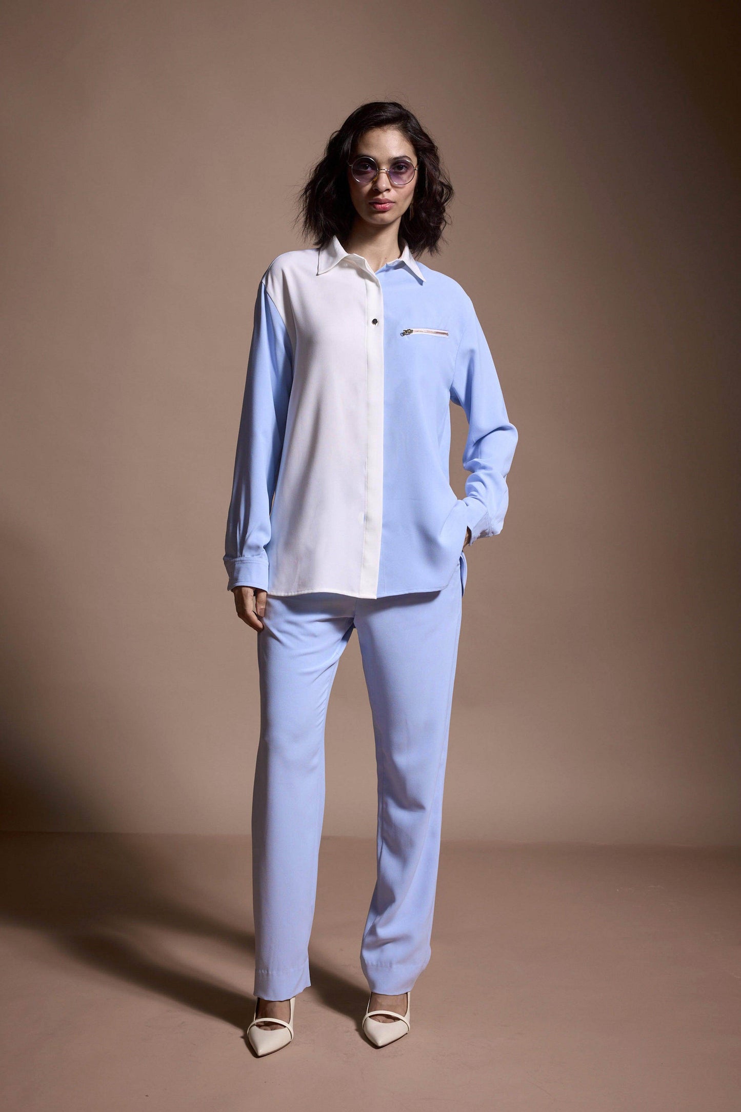 PASTEL BLUE PANT - dash and dot