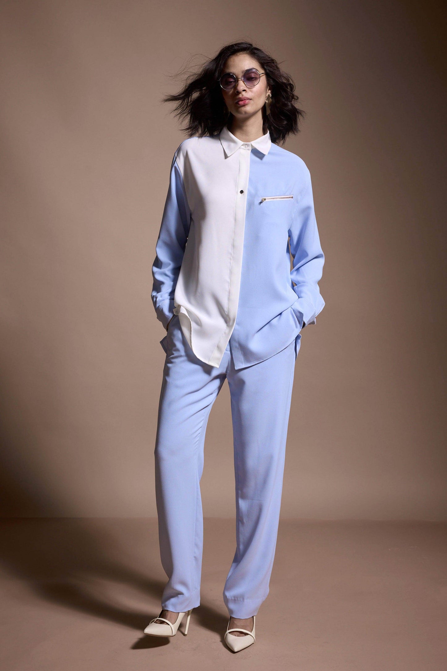 PASTEL BLUE PANT - dash and dot