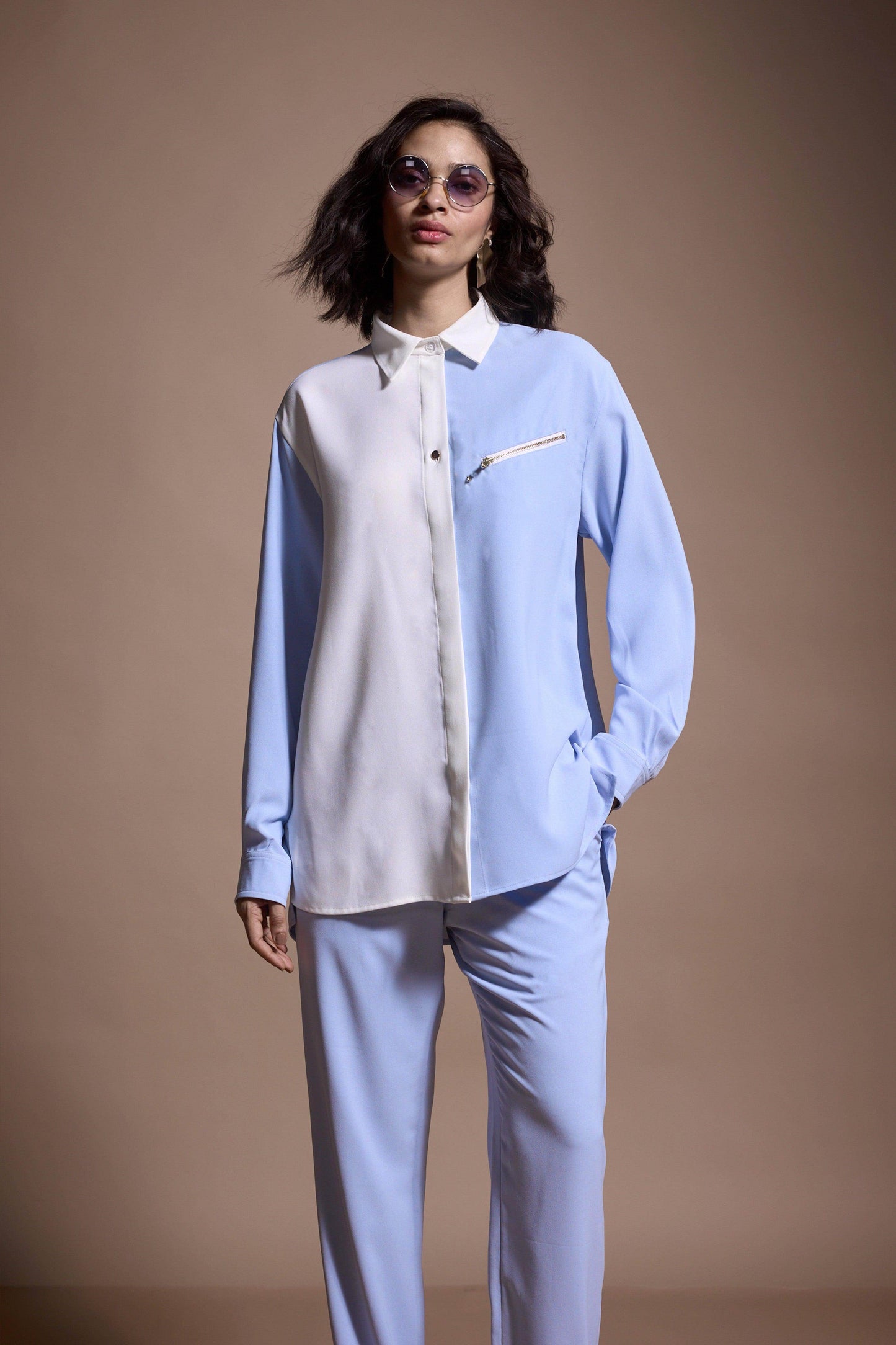 PASTEL BLUE PANT - dash and dot