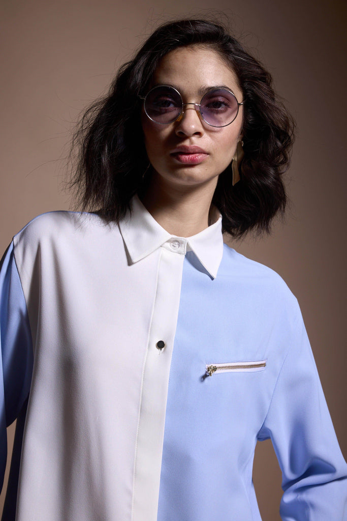 PASTEL BLUE PANT - dash and dot dash and dot