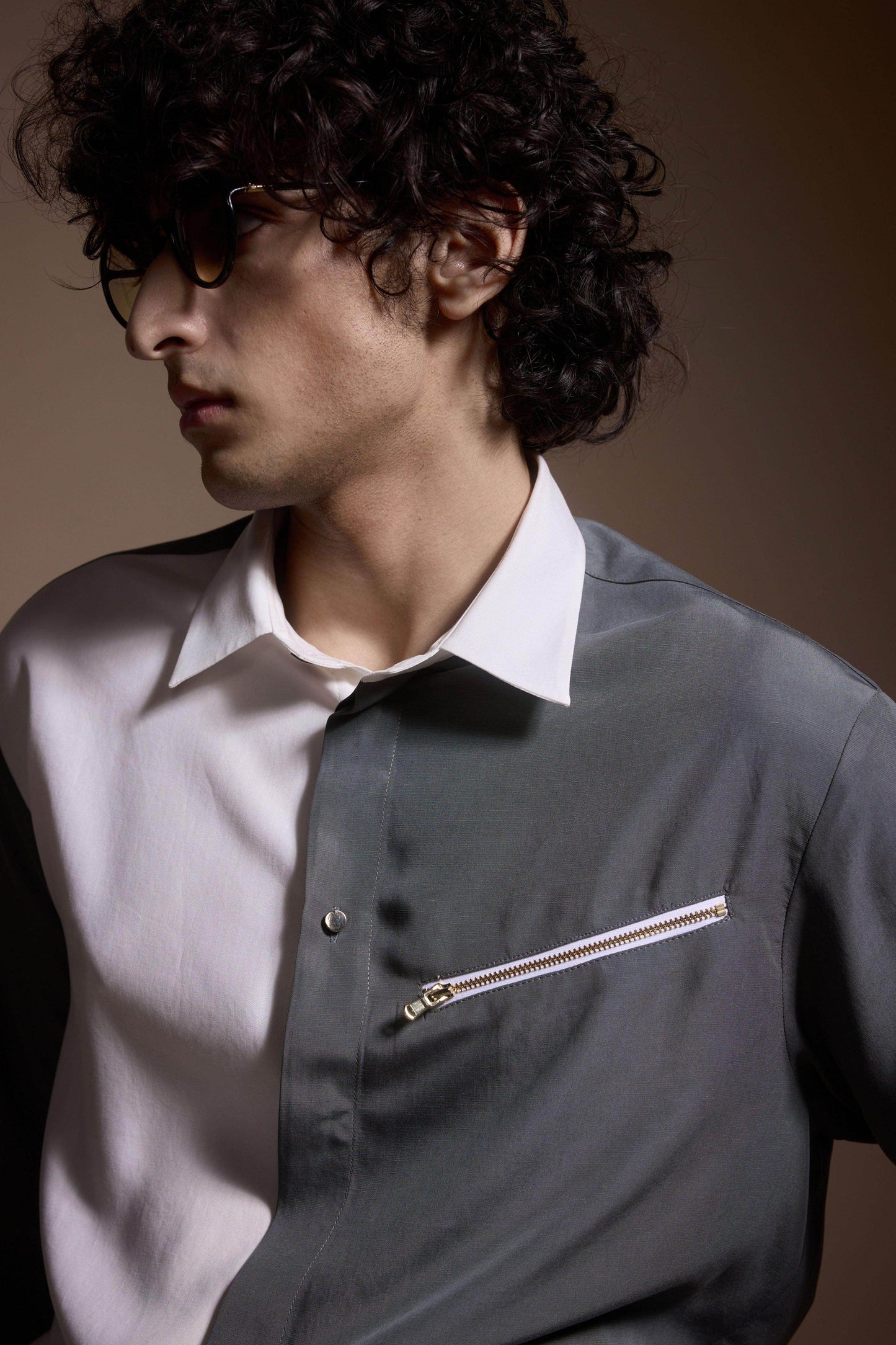 GREY/WHITE BLOCKED SET - dash and dot