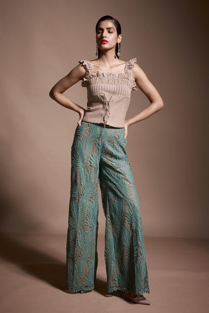 SEQUIN LACE PANT - dash and dot dash and dot