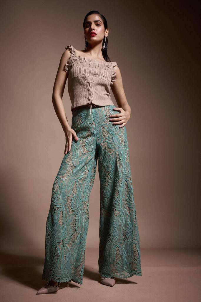 SEQUIN LACE PANT - dash and dot dash and dot