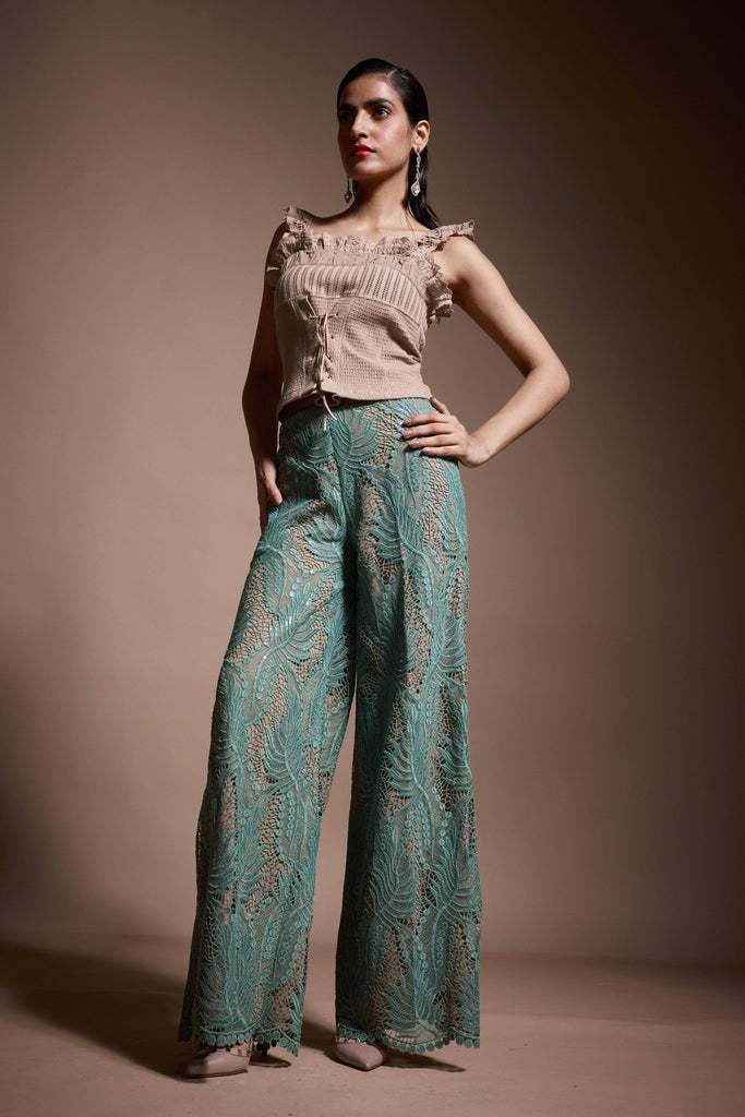 SEQUIN LACE PANT - dash and dot dash and dot