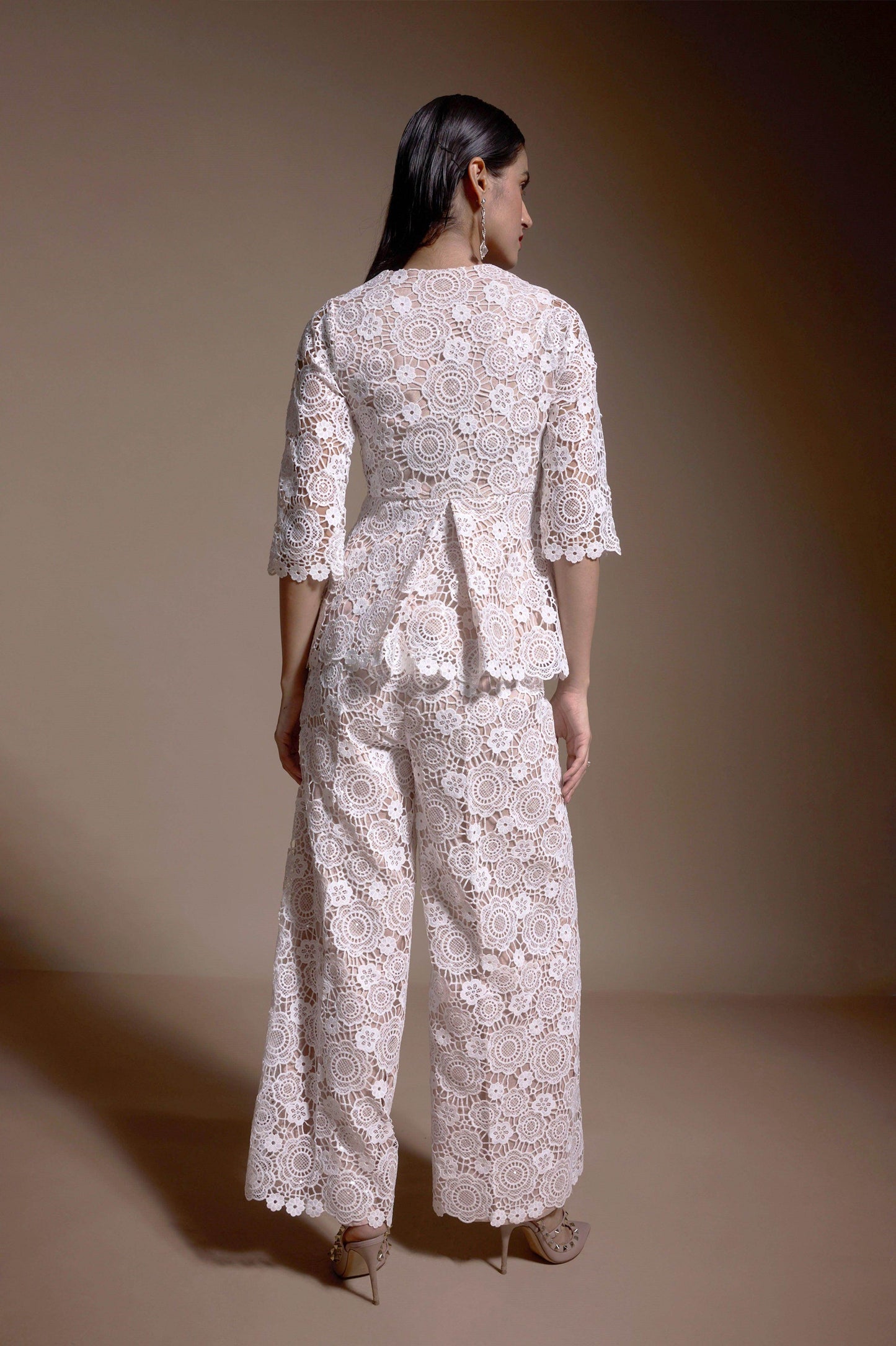 SEQUIN LACE PANT - dash and dot