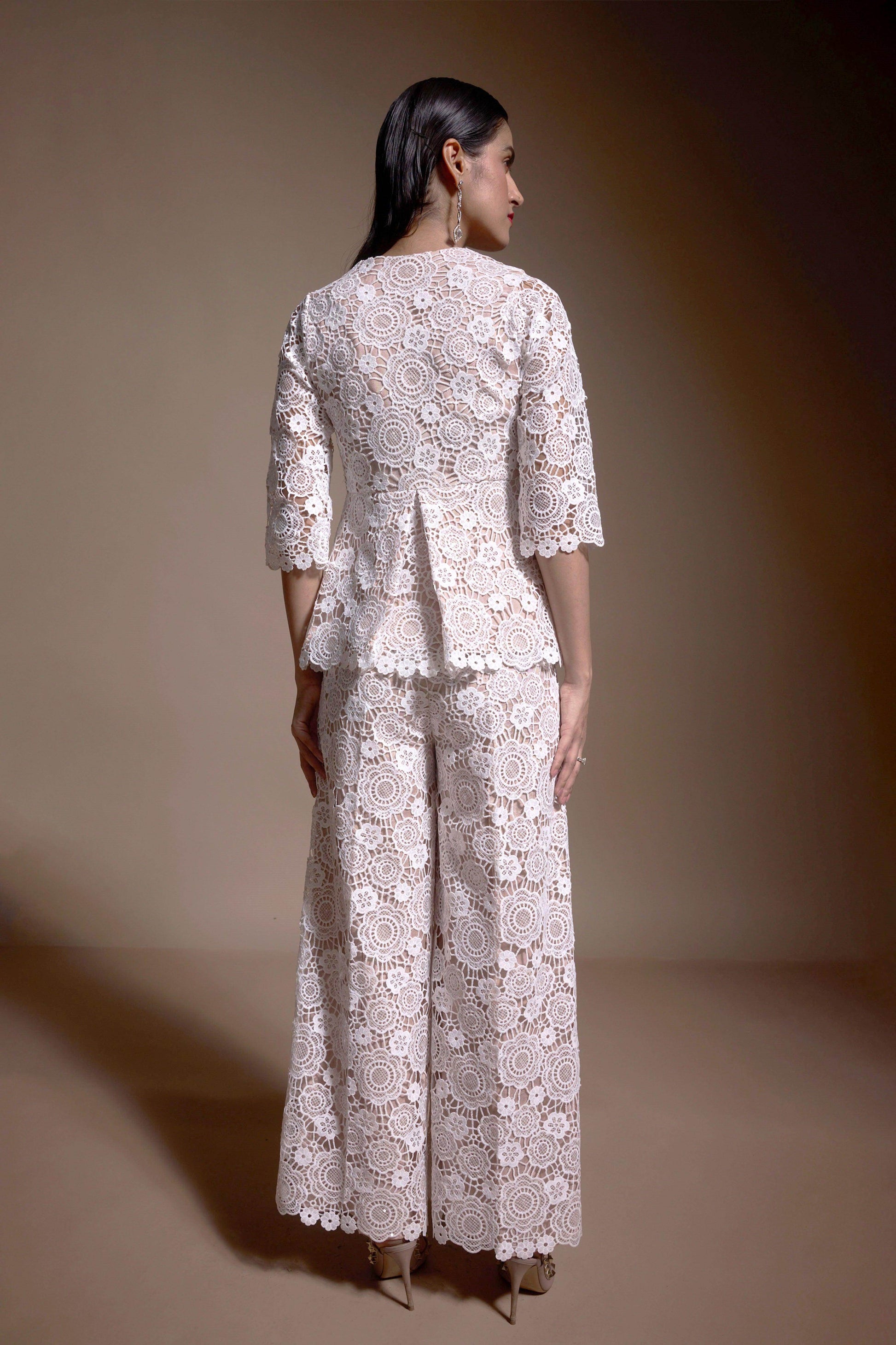 SEQUIN LACE PANT - dash and dot