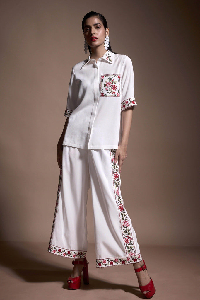 CROSS STITCH PANT - dash and dot dash and dot