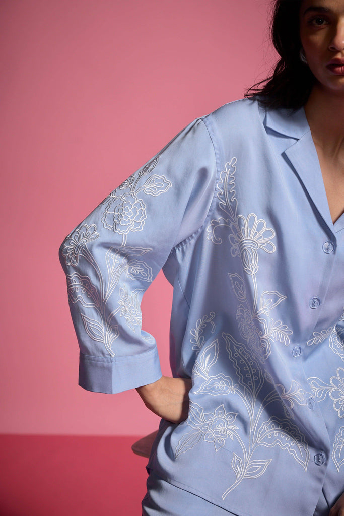 PLACEMENT EMBROIDERED SET - dash and dot dash and dot