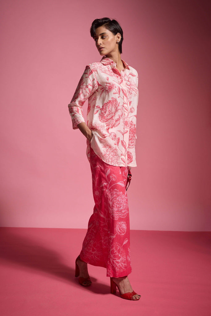 FLORAL BLOCKED SET - dash and dot dash and dot