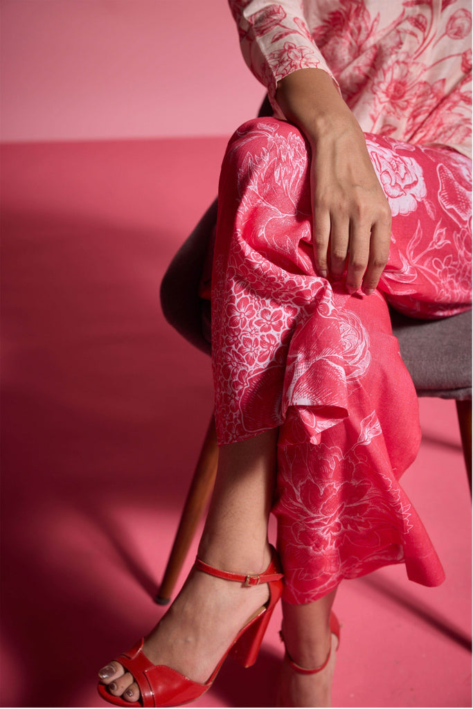 FLORAL BLOCKED SET - dash and dot dash and dot