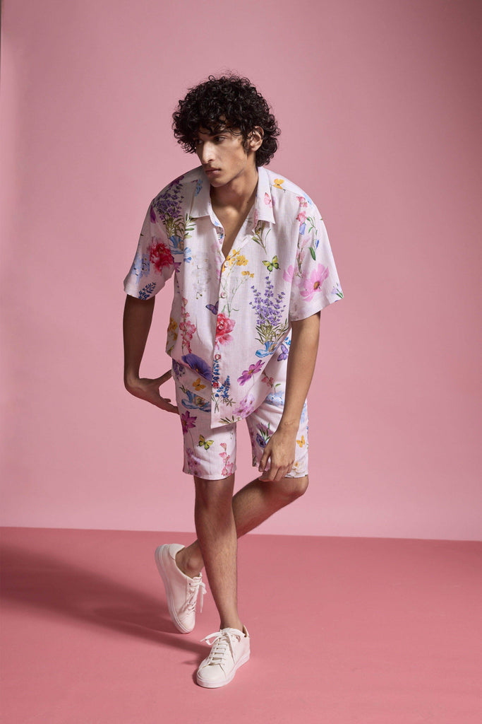 FLORAL SHIRT - dash and dot dash and dot