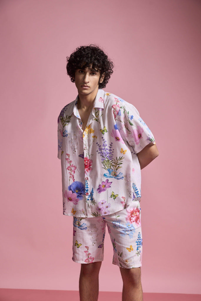 FLORAL SHIRT - dash and dot dash and dot