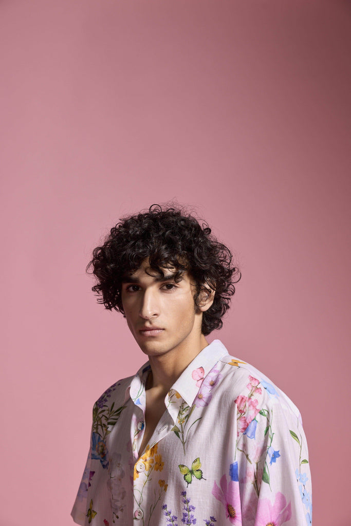 FLORAL SHIRT - dash and dot dash and dot