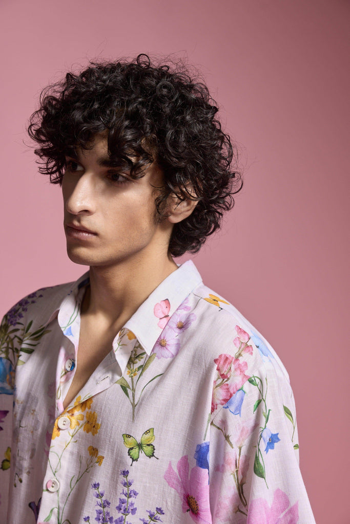 FLORAL SHIRT - dash and dot dash and dot