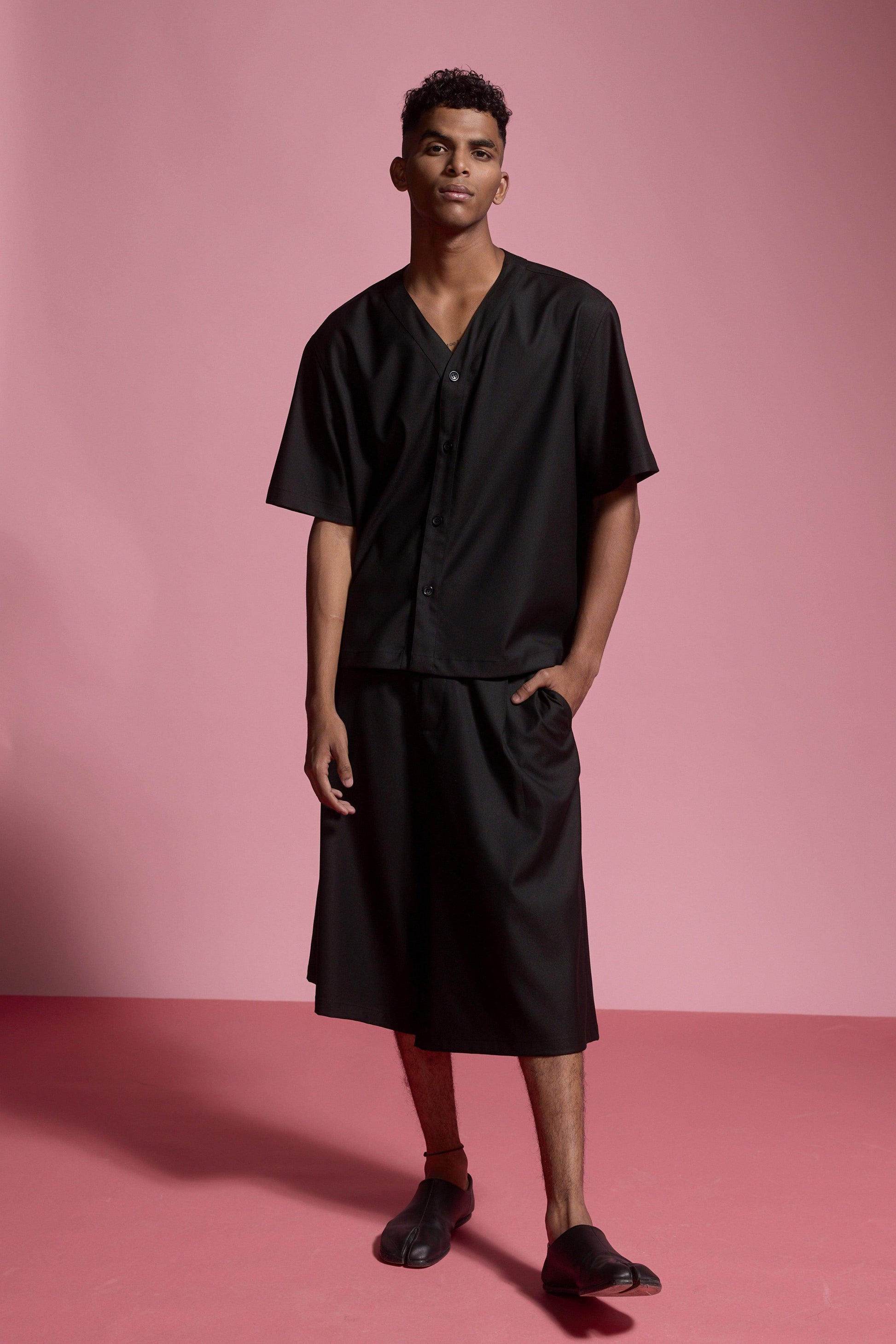 Y-PLEAT SET - dash and dot