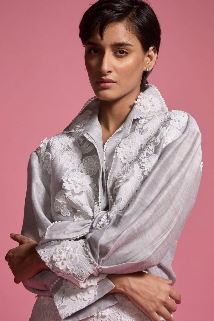 3D LACE SKIRT SET - dash and dot dash and dot