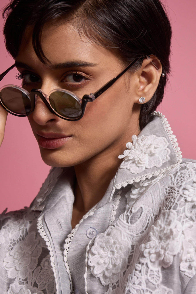 3D LACE SKIRT SET - dash and dot dash and dot